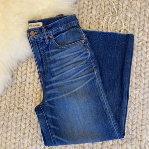 Madewell Wide-Leg Crop Jeans